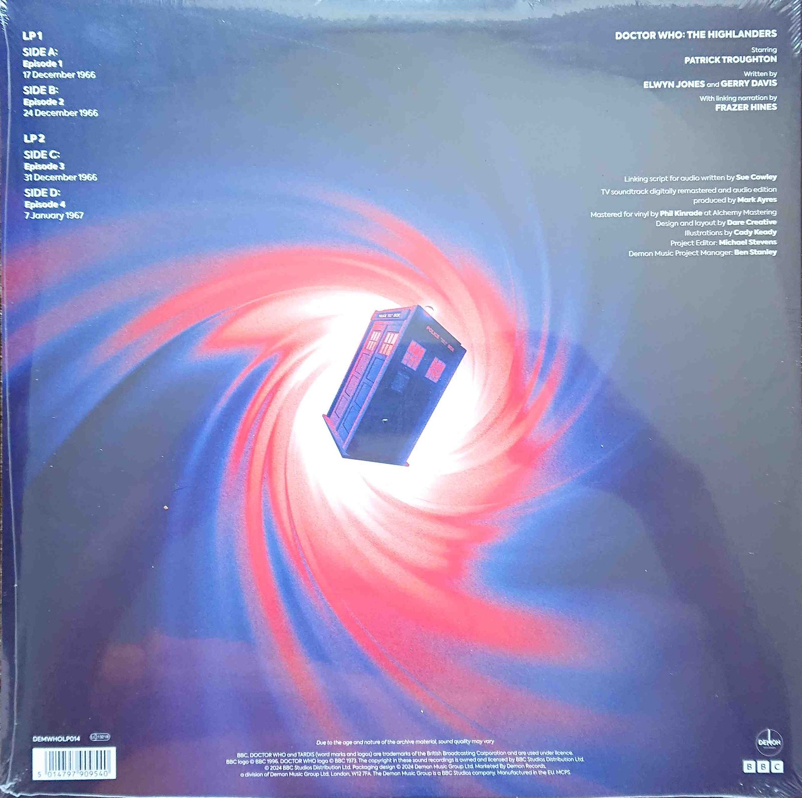 Back cover of DEMWHOLP014